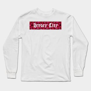 Jersey City Flower Long Sleeve T-Shirt